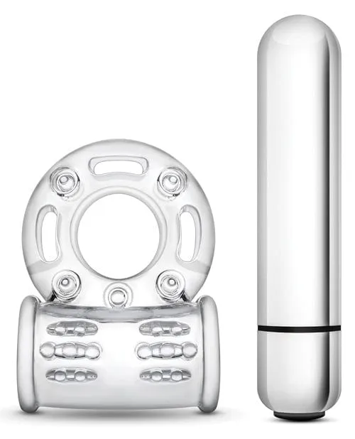 Male Sex Toys Blush Stay Hard 10 Function Vibrating Bull Ring Cock Ring Clear Blush Novelties Male Sex Toys Blush Stay Hard 10 Function Vibrating Bull Ring Cock Ring Clear Blush Novelties