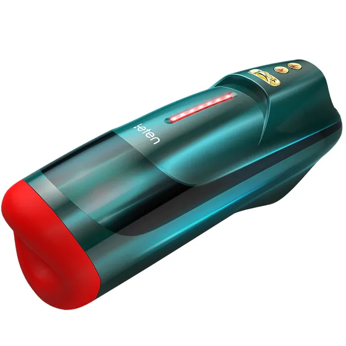 Male Sex Toys Leten New Blowjob Cup Automatic Telescopic Deep Throat Male Masturbator LETEN