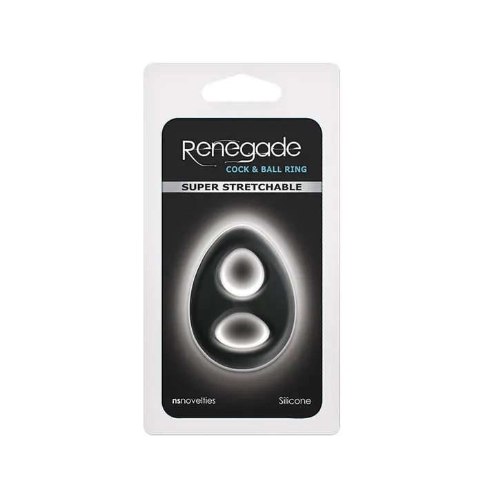Male Sex Toys nsnovelties Renegade Romeo Soft Ring Black