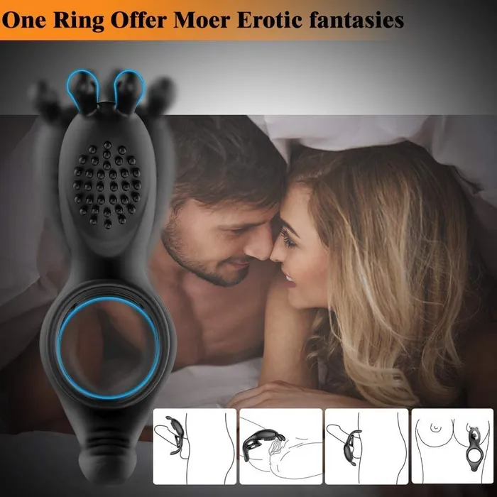 Male Sex Toys PHANXY Ant Vibrating Penis Ring PHANXY