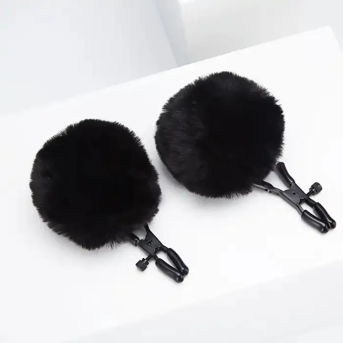 Male Sex Toys ROOMFUN RoomfunSM Sexy furry nipple clamp Clip Breast Vagina Clip Restraint Male Sex Toys ROOMFUN RoomfunSM Sexy furry nipple clamp Clip Breast Vagina Clip Restraint