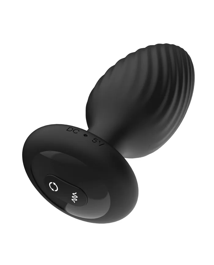Nexus Anal Nexus Tornado Rotating Vibrating Medium Butt Plug with Remote Black Nexus Anal Nexus Tornado Rotating Vibrating Medium Butt Plug with Remote Black