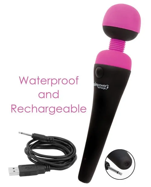 Palm Power Waterproof Rechargeable Massager BMS Enterprises Female Sex Toys Palm Power Waterproof Rechargeable Massager BMS Enterprises Female Sex Toys