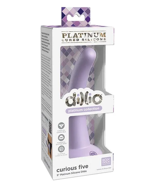 Pipedream Products Dillio Platinum 5 Curious Five Silicone Dildo Dildos