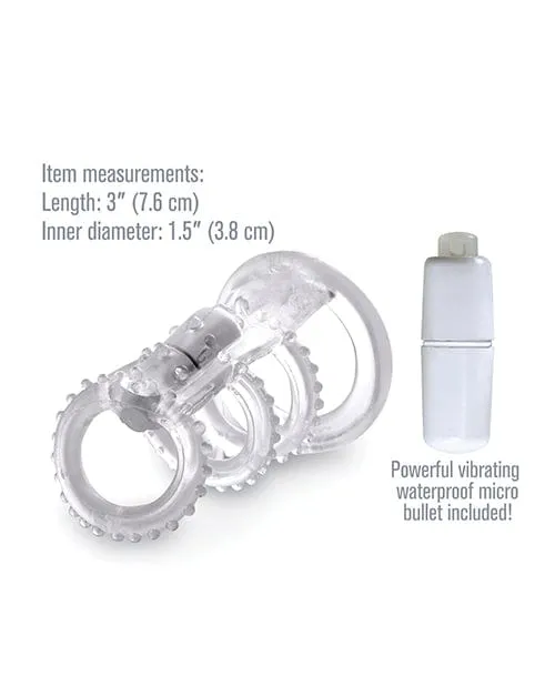 Pipedream Products Male Sex Toys Fantasy Xtensions Vibrating Cock Cage
