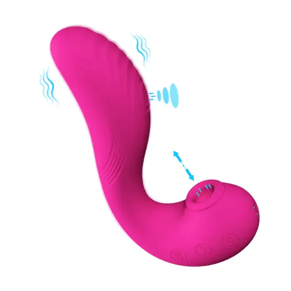 SHD SHANDE Angels Wings S295 GSpot Clitoris Pussy Sucking Vibrator Female Sex Toys SHD SHANDE Angels Wings S295 GSpot Clitoris Pussy Sucking Vibrator Female Sex Toys