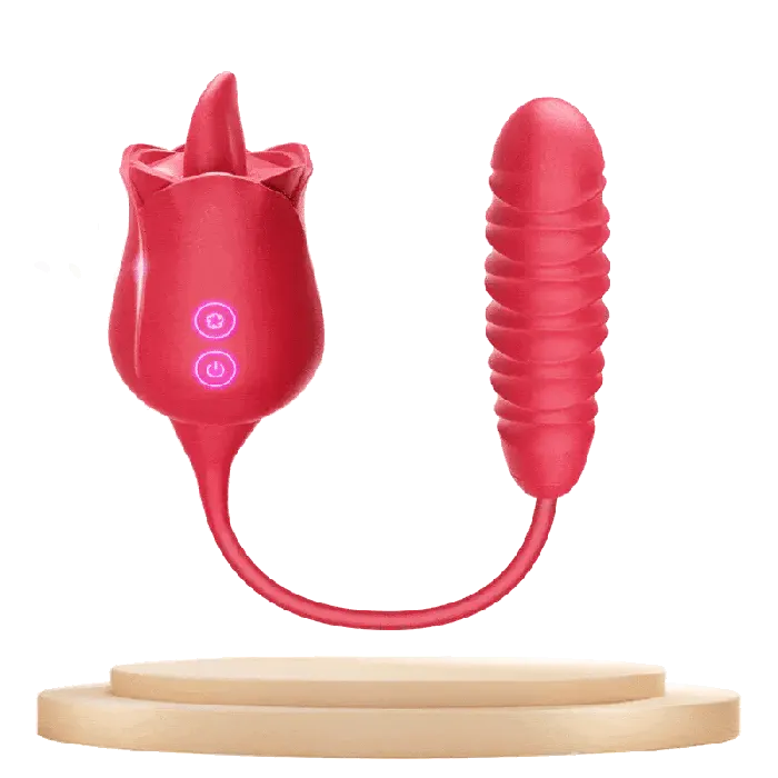 SHD S3617 Orgasm in 30 Seconds Multiple Stimulation Rose Vibrator SHD Female Sex Toys SHD S3617 Orgasm in 30 Seconds Multiple Stimulation Rose Vibrator SHD Female Sex Toys