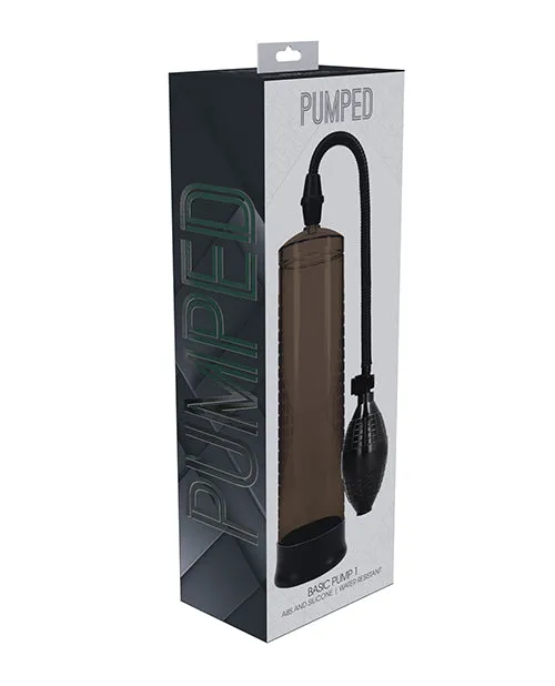 Shots America Male Sex Toys Shots Pumped Basic Water Resistant Penis Pump Black Shots America Male Sex Toys Shots Pumped Basic Water Resistant Penis Pump Black