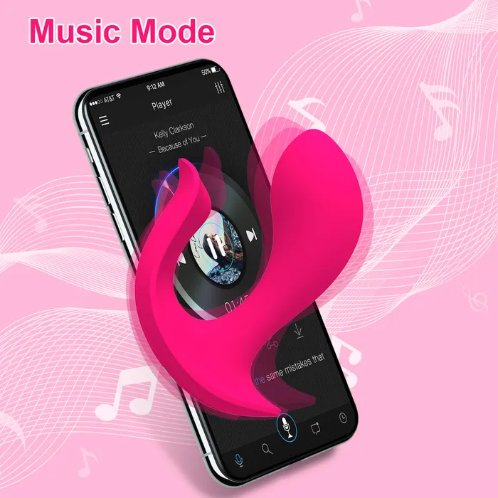 Touch Honey Female Sex Toys G Spot and Clit Dual Vibrator with App Control W9 Touch Honey Female Sex Toys G Spot and Clit Dual Vibrator with App Control W9