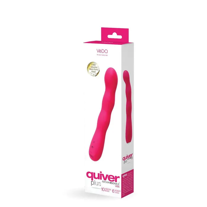 VeDO VeDO Quiver PLUS Pink Rechargable Vibrators