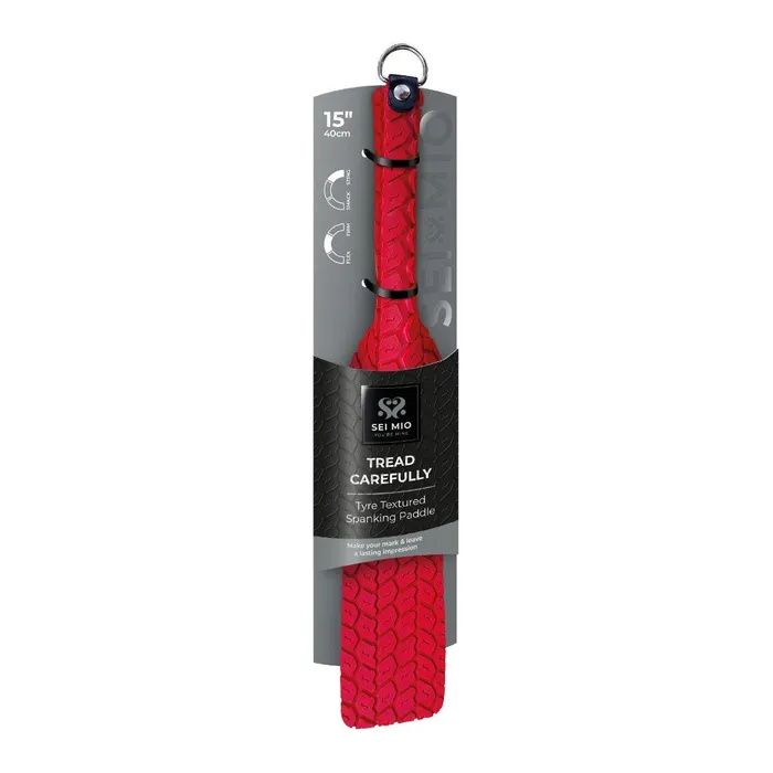 Vibrators Creative Conceptions Sei Mio Tyre Paddle Red
