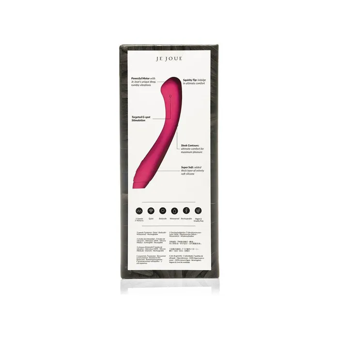 Vibrators Je Joue Juno GSpot Fuchsia Je Joue