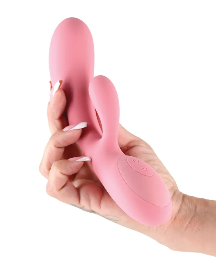 Vibrators LustnDreams Samba Rabbit Vibe Coral NS Novelties Vibrators LustnDreams Samba Rabbit Vibe Coral NS Novelties