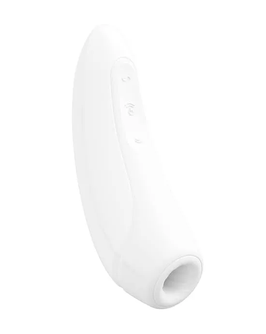 Vibrators Satisfyer Satisfyer Curvy 1Air Pulse Stimulator vibration Clitoris Stimulating Vibrator Connect App