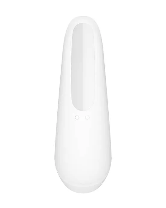 Vibrators Satisfyer Satisfyer Curvy 1Air Pulse Stimulator vibration Clitoris Stimulating Vibrator Connect App