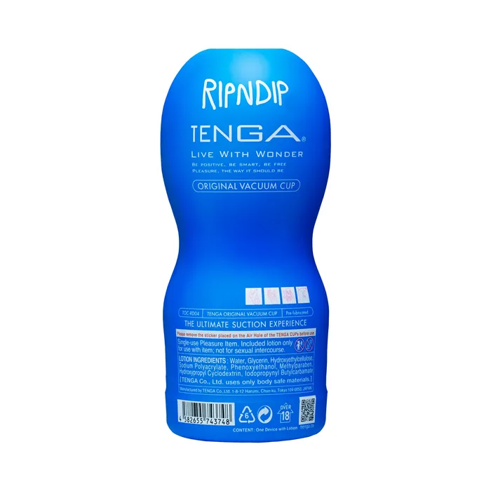 Vibrators TENGA RIPNDIP TENGA LORD NERMAL BLUE CUP