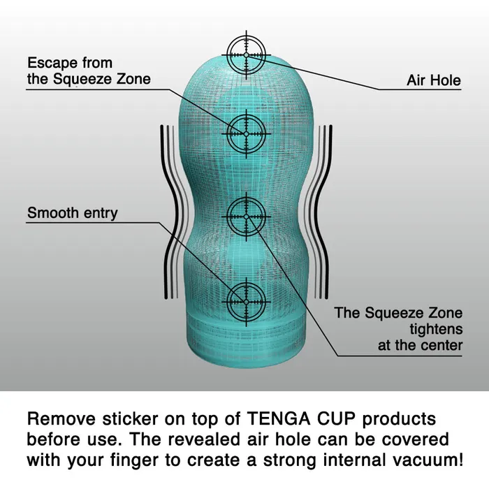 Vibrators TENGA RIPNDIP TENGA LORD NERMAL BLUE CUP