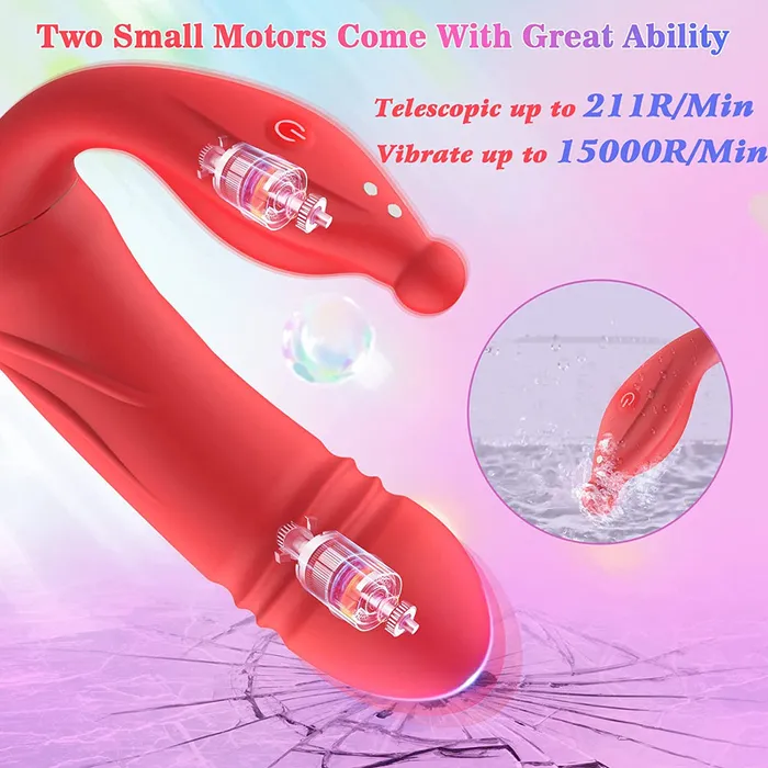 Vibrators Touch Honey APP Wearable Vibrators Telescopic Vibrating Panties Clitoral G Spot Vibration Massager