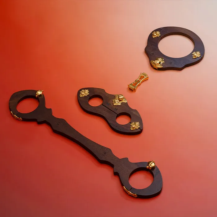 Vibrators UPKO FUXI Sunset Scenery Wooden Shackles Collection UPKO