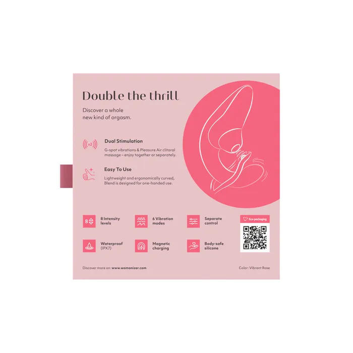 Vibrators Womanizer Womanizer Blend Vibrant Rose