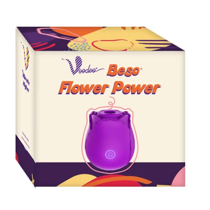 Voodoo Toys Voodoo Beso Flower Power Purple Vibrators Voodoo Toys Voodoo Beso Flower Power Purple Vibrators
