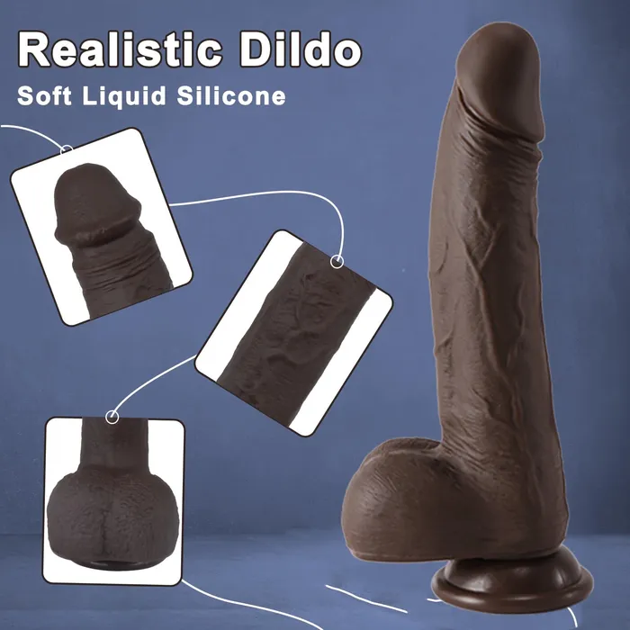 YIQU Female Sex Toys YIQU 2184 Cm App Remote Control Vibrating Dildo With Rotation 10 Vibration
