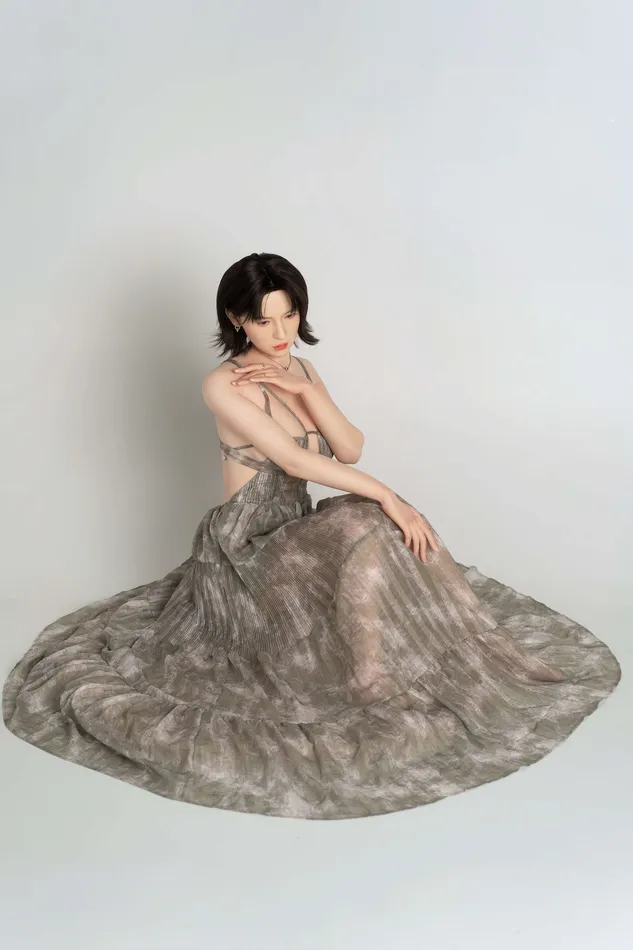 170cm5ft7 CCup Asian Lifelike Silicone Sex Doll GE1231 Fair Zelex Doll Male Sex Toys