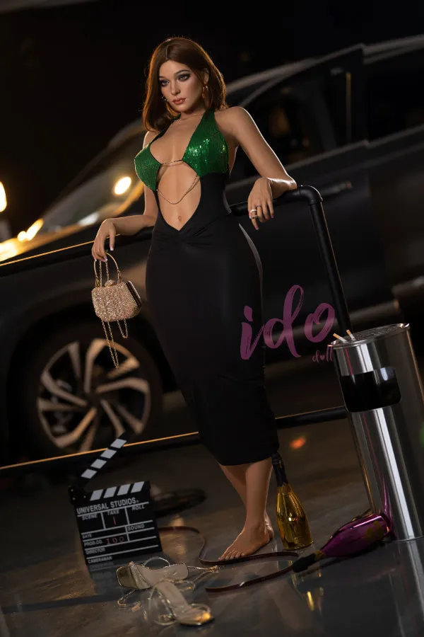 5ft6 167cm F cup Tanned Skin European Silicone Sex Doll IDO1T IDO Doll Male Sex Toys