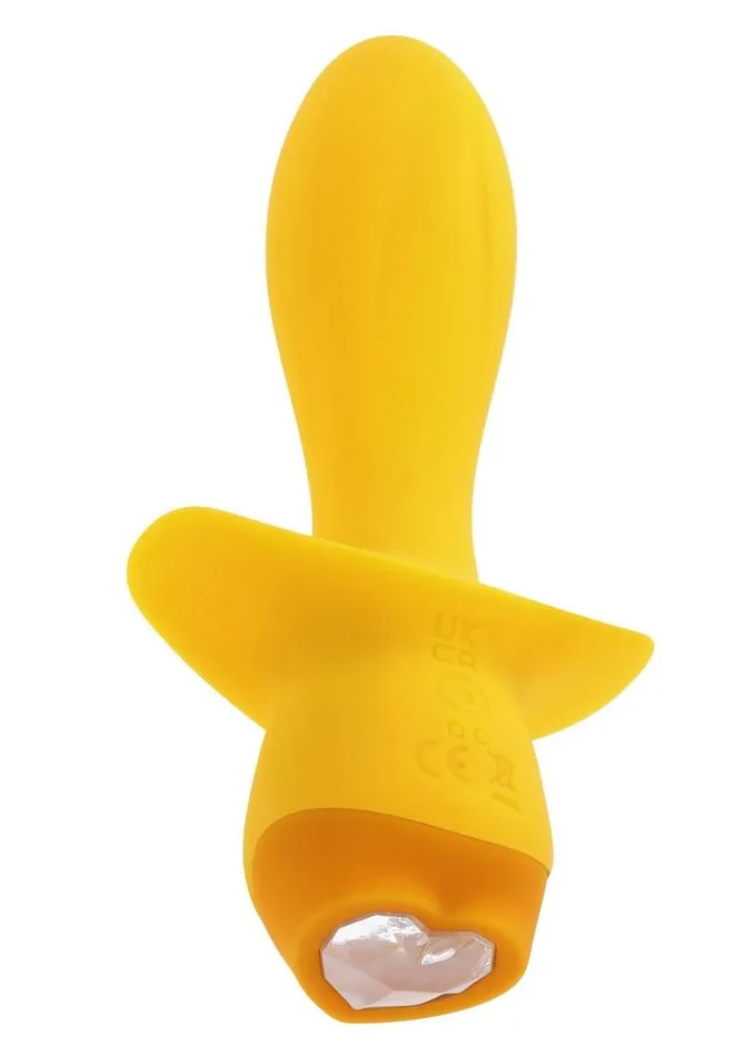 Anal Selopa Selopa Mellow Yellow Rechargeable Silicone Vibrating Plug