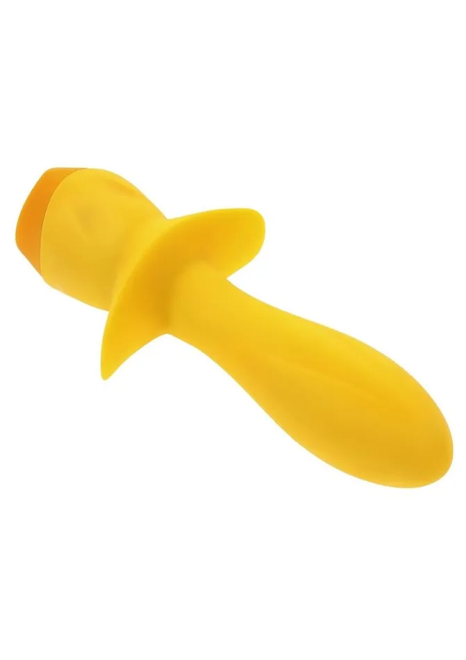 Anal Selopa Selopa Mellow Yellow Rechargeable Silicone Vibrating Plug
