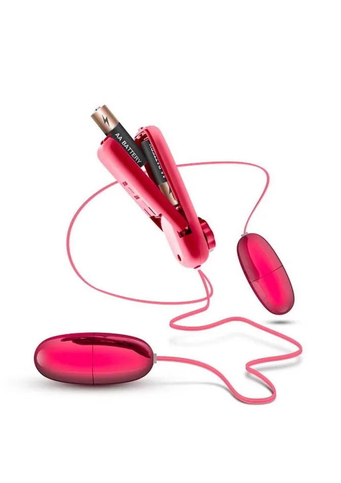 B Yours Double Pop Eggs with Remote Control Cerise B Yours Female Sex Toys B Yours Double Pop Eggs with Remote Control Cerise B Yours Female Sex Toys