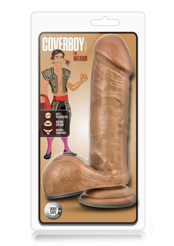 Coverboy Loverboy The Matador Dildo with Balls Female Sex Toys