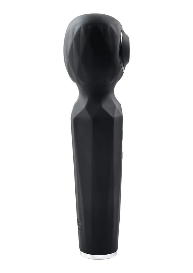 Evolved Rainbow Sucker Rechargeable Silicone Wand Vibrator Female Sex Toys