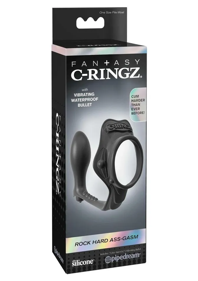 Fantasy CRingz Fantasy CRingz Silicone Rock Hard AssGasm Cock Ring with Bullet Male Sex Toys Fantasy CRingz Fantasy CRingz Silicone Rock Hard AssGasm Cock Ring with Bullet Male Sex Toys
