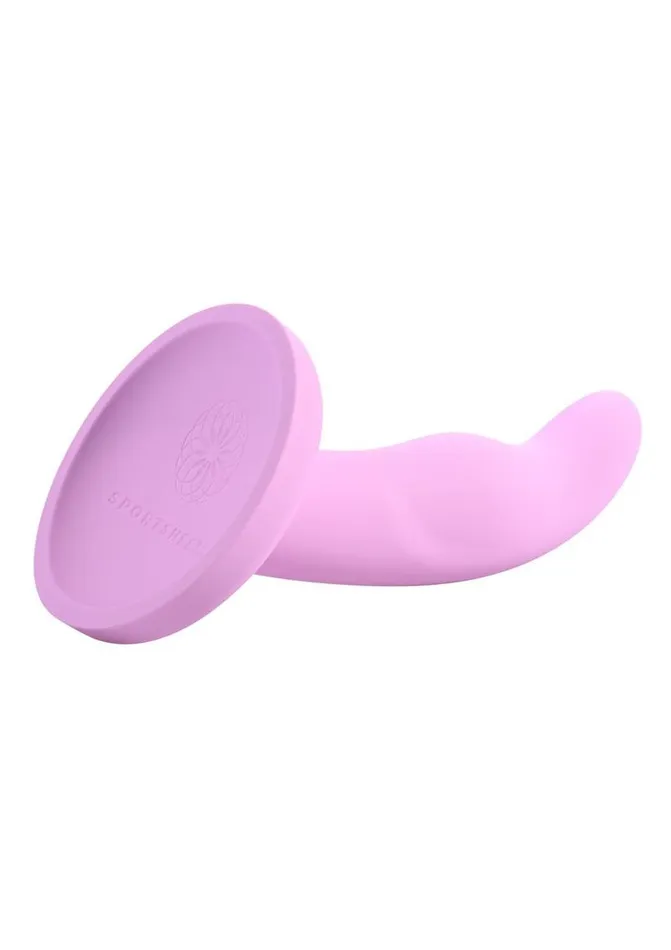 Female Sex Toys Lazre Silicone Curved Dildo with Suction Cup Sportsheets