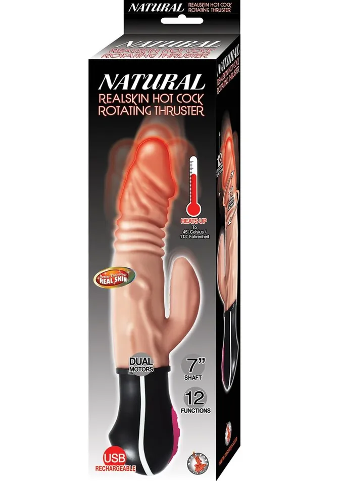 Female Sex Toys Natural Natural Realskin Hot Cock Rotating Thruster Rechargeable Warming Vibrator Female Sex Toys Natural Natural Realskin Hot Cock Rotating Thruster Rechargeable Warming Vibrator