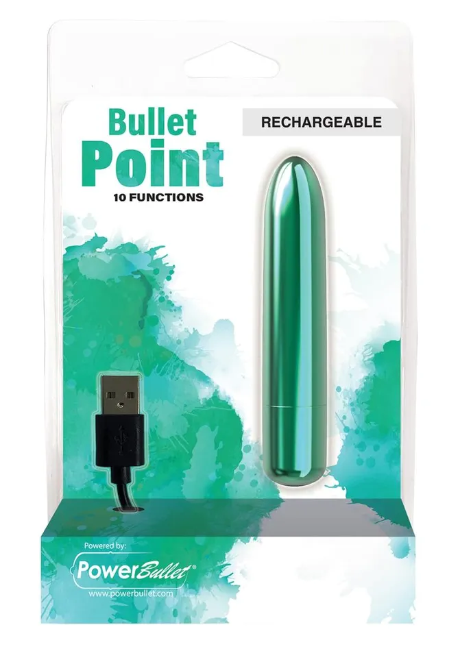 Female Sex Toys Powerbullet Powerbullet Bullet Point Rechargeable Vibrator