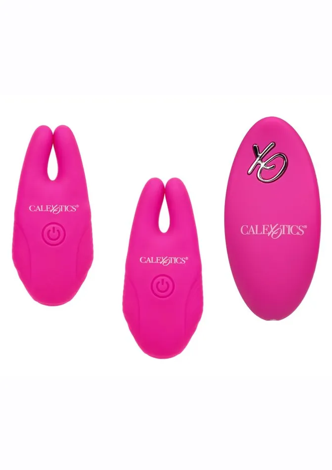 Female Sex Toys Remote Controlled Vibes Silicone Remote Rechargeable Nipple Clamps