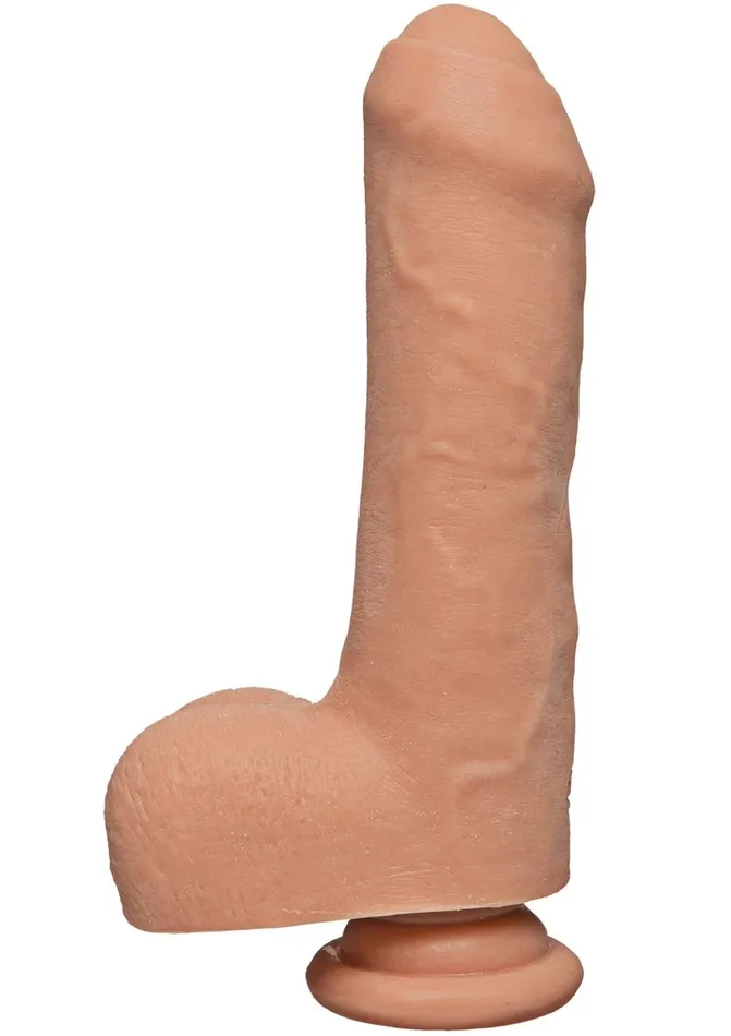Female Sex Toys The D The D Uncut D Ultraskyn Dildo with Balls