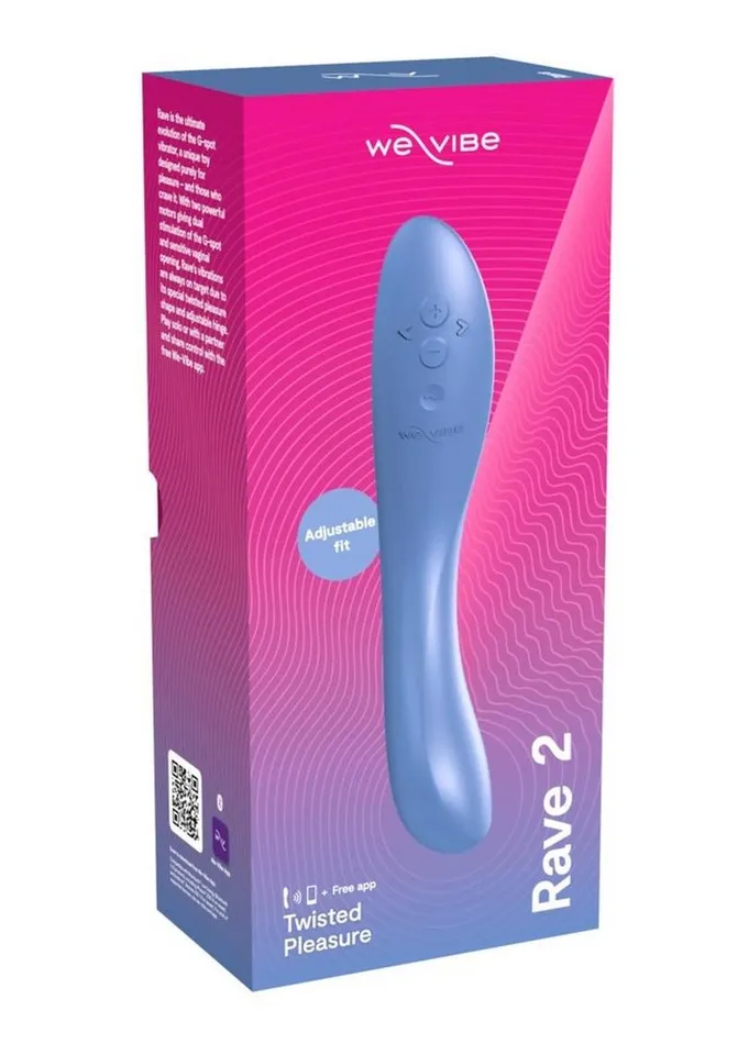 Female Sex Toys WeVibe WeVibe Rave 2 Twisted Pleasure Rechargeable Silicone GSpot Vibrator