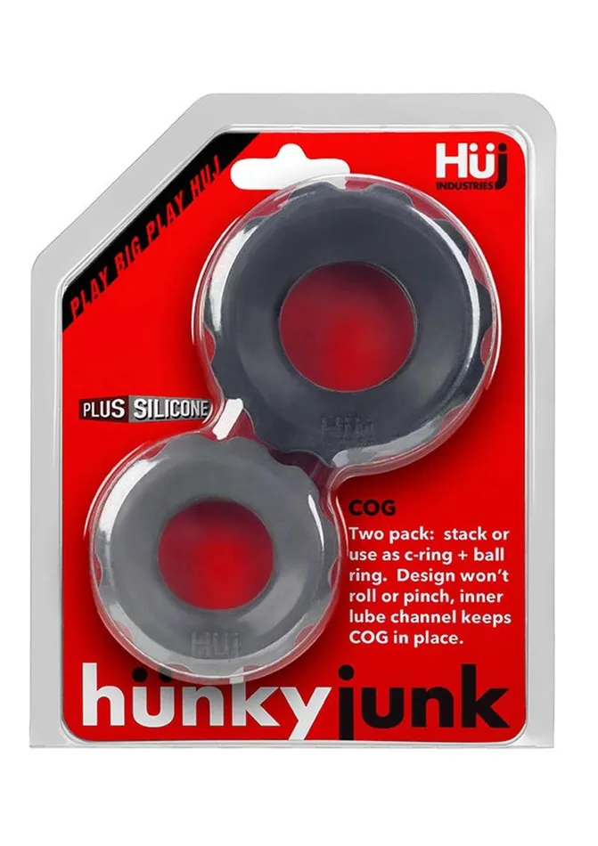 Hunkyjunk Male Sex Toys Hunkyjunk Cog Silicone Cock Ring
