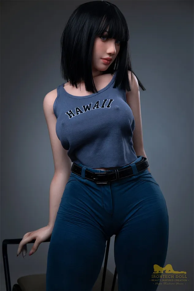Irontech Doll Male Sex Toys 153cm5ft FCup Korean Big Tits Silicone Lady Sex Doll S30 Rita