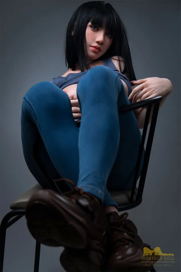 Irontech Doll Male Sex Toys 153cm5ft FCup Korean Big Tits Silicone Lady Sex Doll S30 Rita