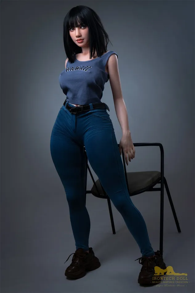 Irontech Doll Male Sex Toys 153cm5ft FCup Korean Big Tits Silicone Lady Sex Doll S30 Rita