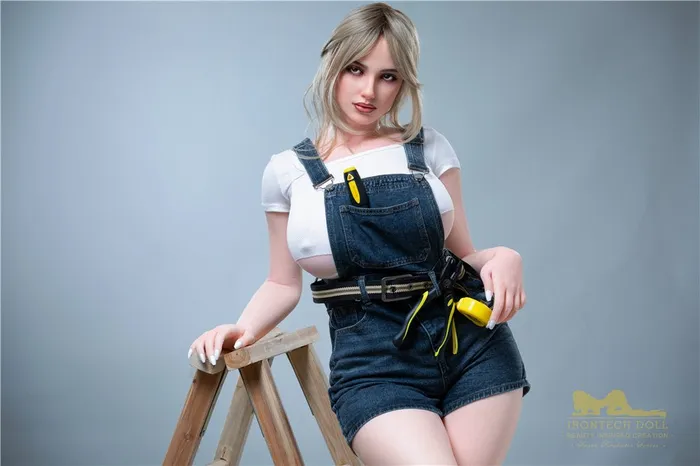 Irontech Doll US In Stock 160cm5ft3 Icup Fat Big Booty Boobs Silicone Sex Doll S17 Luna Male Sex Toys