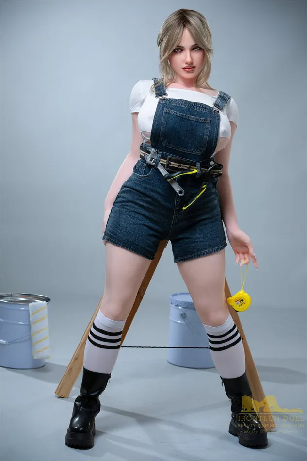 Irontech Doll US In Stock 160cm5ft3 Icup Fat Big Booty Boobs Silicone Sex Doll S17 Luna Male Sex Toys