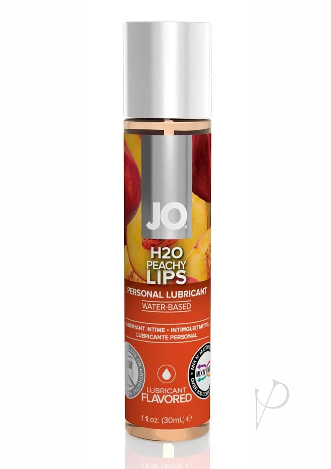 JO H2o Water Based Flavored Lubricant Peachy Lips System JO Lubricants