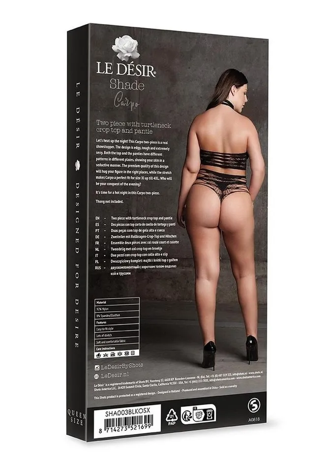 Le Desir Male Sex Toys Le Desir Shade Carpo Xlvi Two Piece with Turtleneck Crop Top and Pantie Le Desir Male Sex Toys Le Desir Shade Carpo Xlvi Two Piece with Turtleneck Crop Top and Pantie