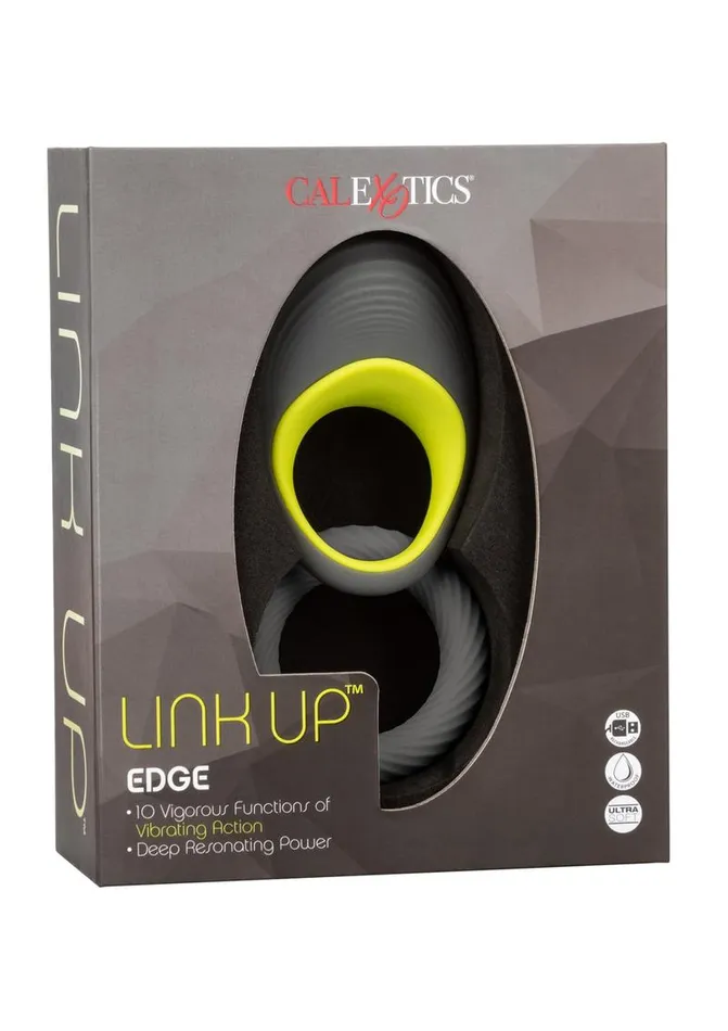 Link Up Edge Silicone Vibrating Cock Ring Link Up Couples