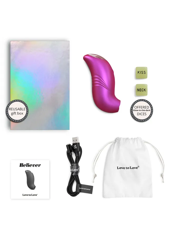 Love to Love US Female Sex Toys Believer Clitoral Stimulator